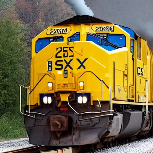 Image similar to csx locomotive joe biden