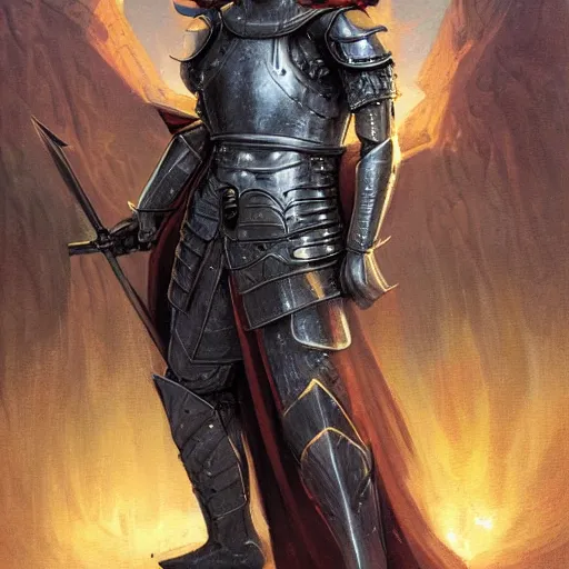 Image similar to knight by magali villeneuve