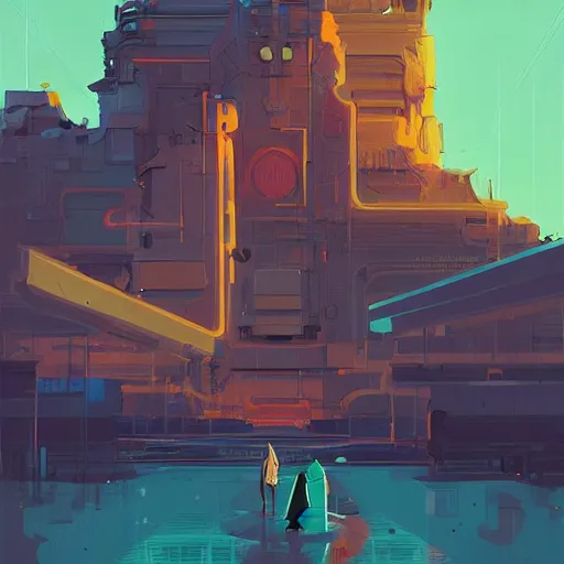 Prompt: art by james gilleard