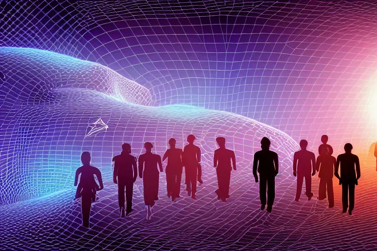 Image similar to 3 d rendered visualization depicting humanity's popularity with extraterrestrial cultures including statistics, digital display, highly detailed, full color