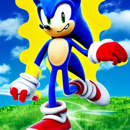 Image similar to sonic the hedgedwarf