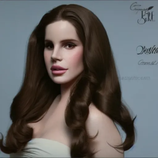 Image similar to Lana del rey in a hand cream commercial, photorealistic, detailed, studio