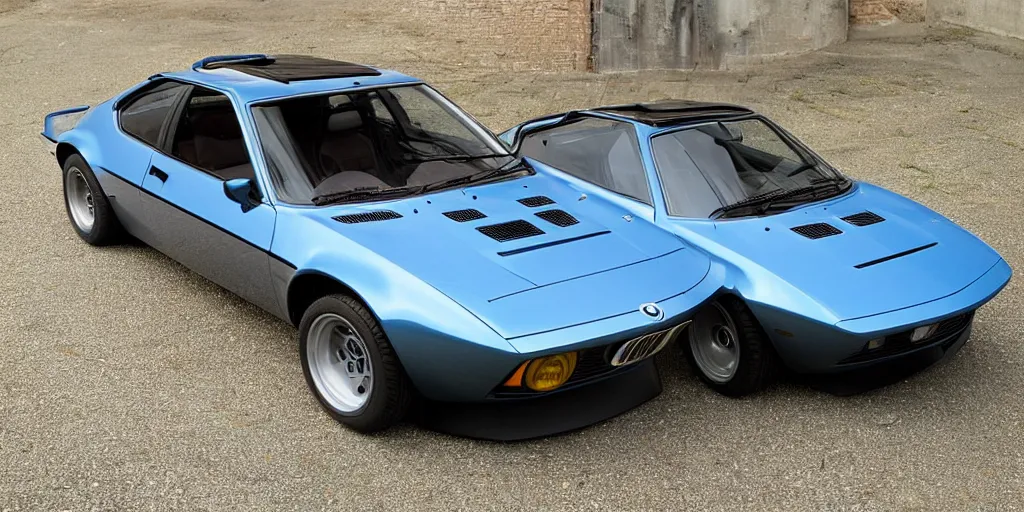 Image similar to “1970s BMW M1”