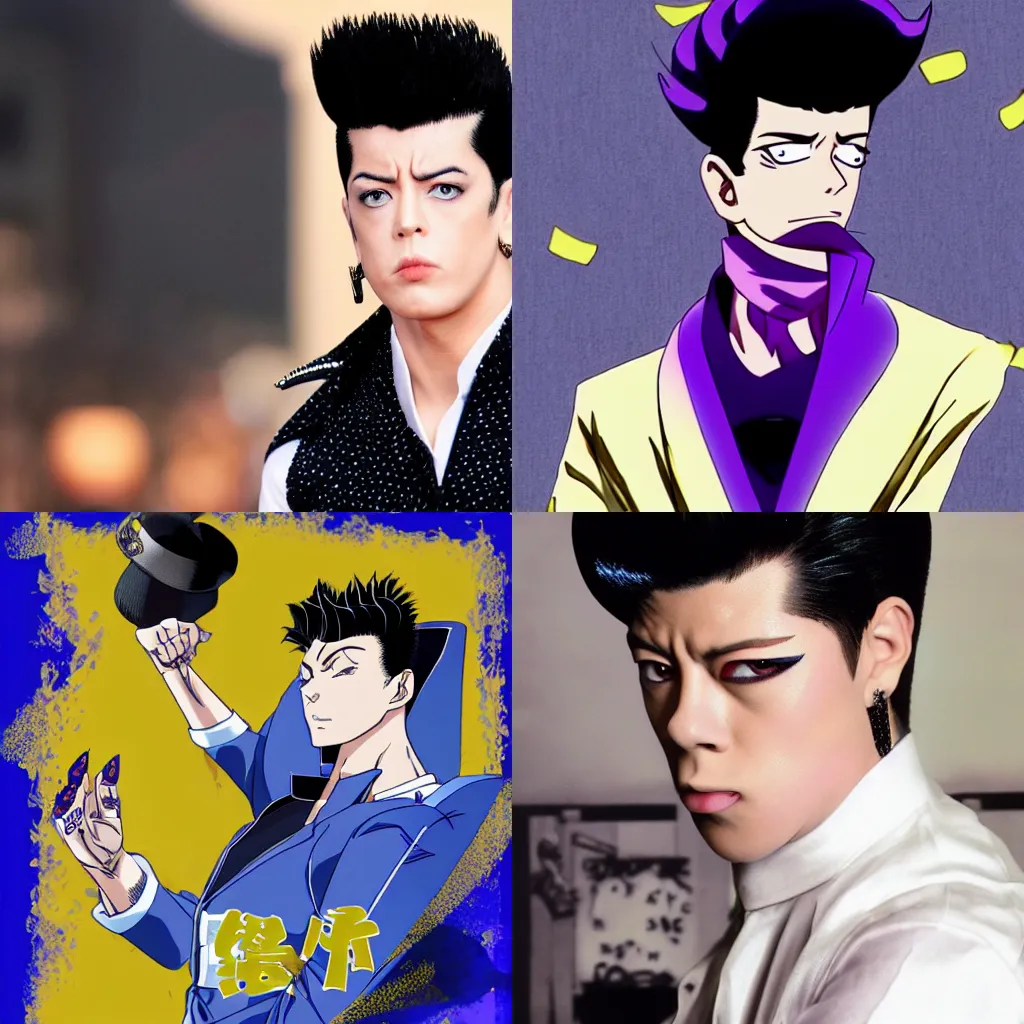 Prompt: josuke higashikata