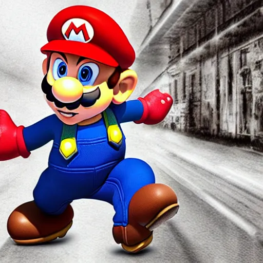 Image similar to mario