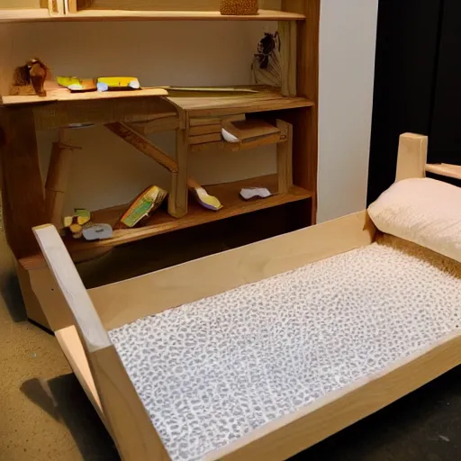 Image similar to a naan bed. ikea trending on artsation