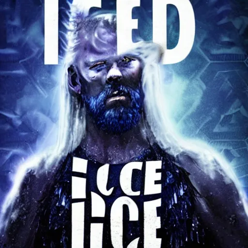 Prompt: ice god