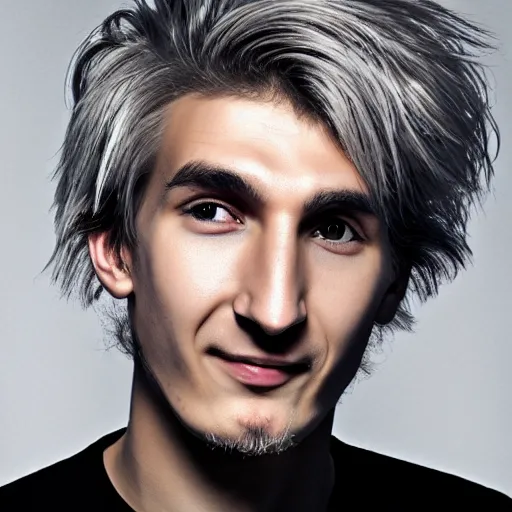 Image similar to really ugly xqc, big nose, underbite