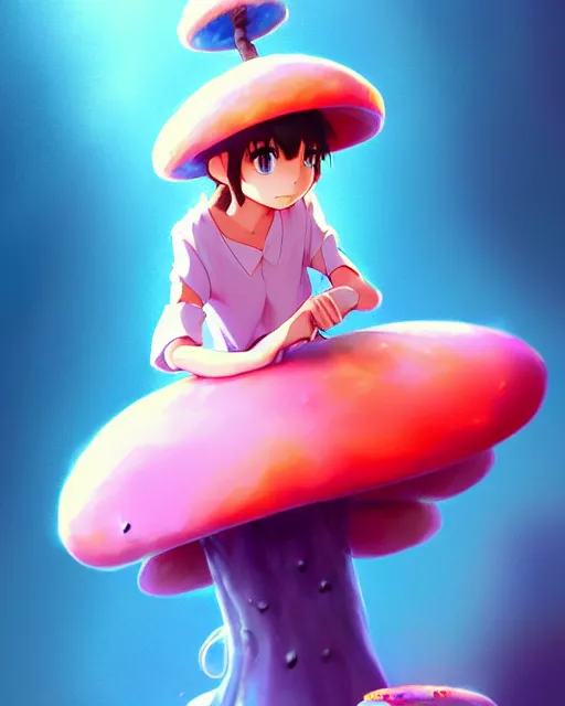 Image similar to princess toadstool, portrait shinkai makoto studio ghibli studio key hideaki anno sakimichan stanley artgerm lau rossdraws james jean marc simonetti elegant highly detailed digital painting artstation pixiv