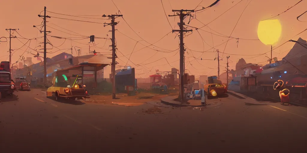 Image similar to beehives by Goro Fujita and Simon Stalenhag , 8k, trending on artstation, hyper detailed, cinematic