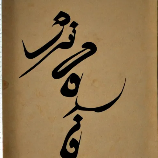 Image similar to poem written in arabic hangul script