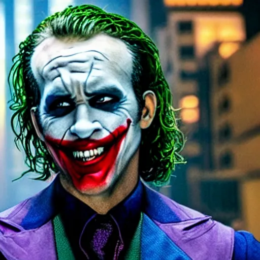 Image similar to Ryan Reynolds as The Joker