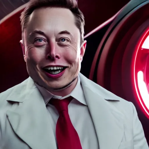 Image similar to elon musk as doctor eggman in sonic live action movie , 8k resolution, full HD, cinematic lighting, award winning, anatomically correct