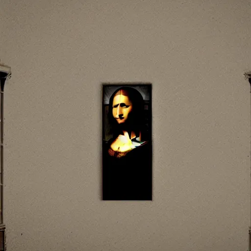  Mona Lisa with Inverted Colors, Mona Lisa Reproduction