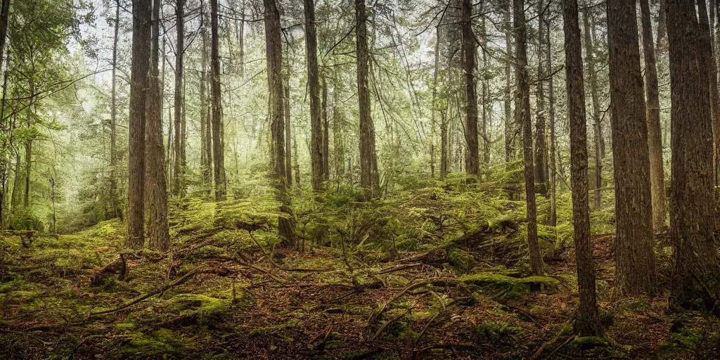 Image similar to Deep inside forest, XF IQ4, 150MP, 50mm, f/1.4, ISO 200, 1/160s, natural light, Adobe Photoshop, Adobe Lightroom, DxO Photolab, polarizing filter, Sense of Depth, AI enhanced, HDR