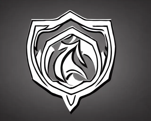 Image similar to original sin, minimalist esports logo vector art, logo design, esports, deep focus, d & d, fantasy, intricate, elegant, highly detailed, digital painting, artstation, concept art, matte, sharp focus, illustration, hearthstone