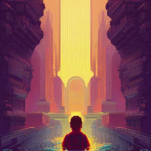 Image similar to the prime minister of malaysia, beautiful detailed pixelart by albertov, intricate details, beautiful, dithered gradients, volumetric lighting, cgsociety, artstation, smooth, sharp focus, 2 d illustration, by greg rutkowski, amazing art by dan mumford