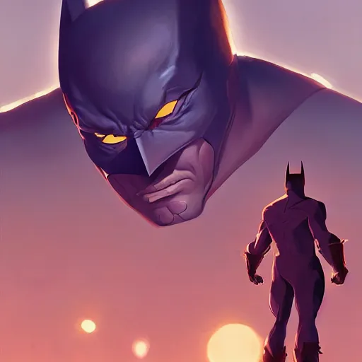 Image similar to hero world batman, behance hd by jesper ejsing, by rhads, makoto shinkai and lois van baarle, ilya kuvshinov, rossdraws global illumination