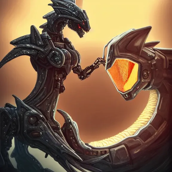 Image similar to detailed maw shot of a gigantic elegant beautiful stunning hot anthropomorphic robot mecha female dragon eating her tiny human pilot, with sleek silver metal armor and cat ears, OLED visor over eyes, the human sitting inside the detailed high quality dragon maw, food pov, prey pov, micro pov, vore, digital art, mawshot, dragon vore, furry art, high quality, 8k 3D realistic, macro art, micro art, Furaffinity, Deviantart, Eka's Portal, G6