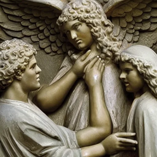 Image similar to biblically accurate angels