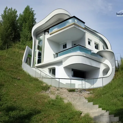 Image similar to High-tech house in Ufa