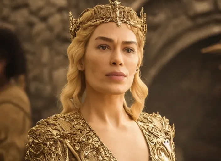 Prompt: jay z as cersei lannister, game of thrones ( 2 0 1 4 )