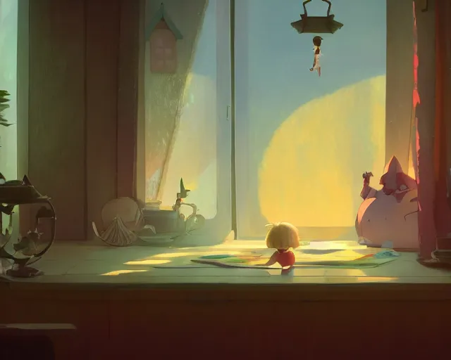 Image similar to fantasy house, cory loftis, james gilleard, atey ghailan, makoto shinkai, goro fujita, studio ghibli, rim light, exquisite lighting, clear focus, very coherent, plain background, soft painting