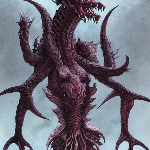 the dnd monster marilith, concept art, illustration, | Stable Diffusion