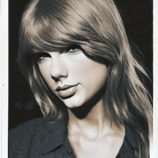 Prompt: Taylor Swift polaroid