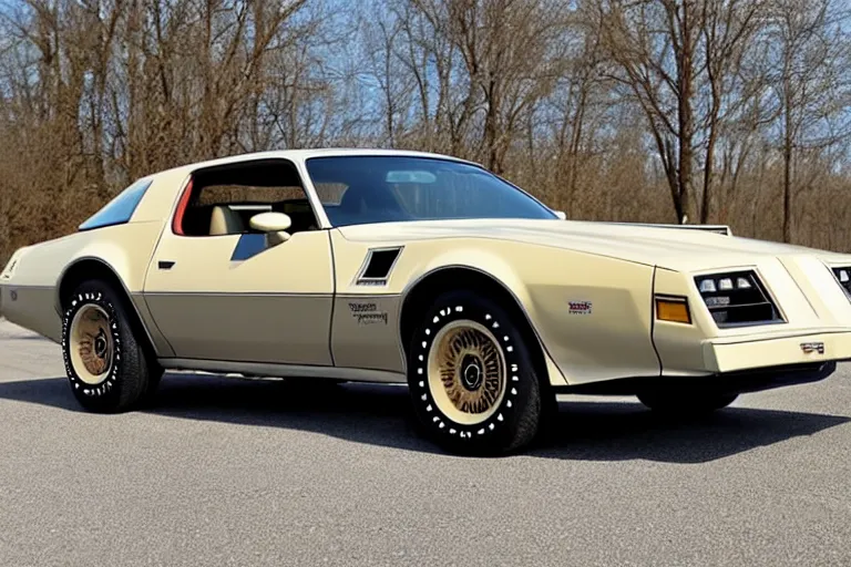 Prompt: 1 9 8 2 firebird trans am