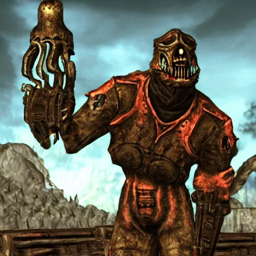 Image similar to a monster from fallout new vegas