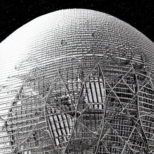 Prompt: dyson sphere schematics