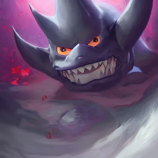 ArtStation - Scary Gengar