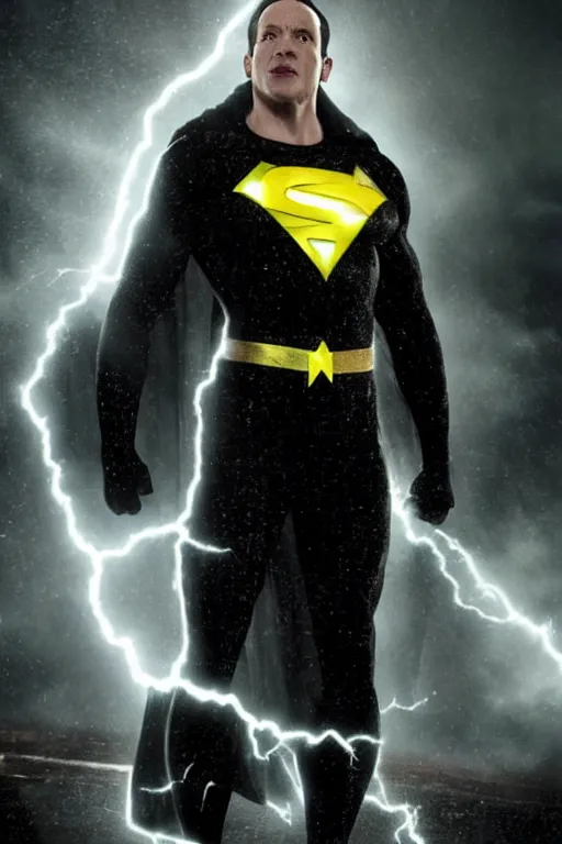 Prompt: ian mcgregor as black adam, 8 k, hdr, great light, by greg rutkowski and annie leibowitz