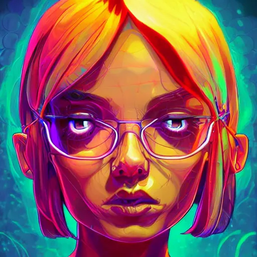 Image similar to skill magic geek inside matrix deepdream radiating a glowing aura stuff loot legends stylized digital illustration video game icon artstation lois van baarle, ilya kuvshinov, rossdraws,