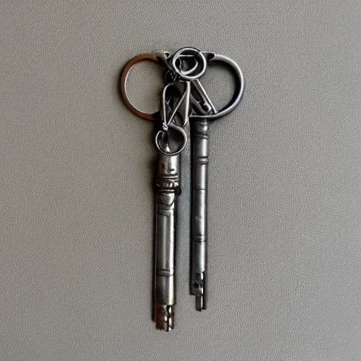 Image similar to metal key for the doors, rpg game inventory item