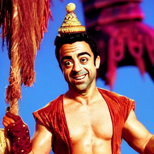 Image similar to HQ Still of Xavi Hernandez in Aladdin (1992)