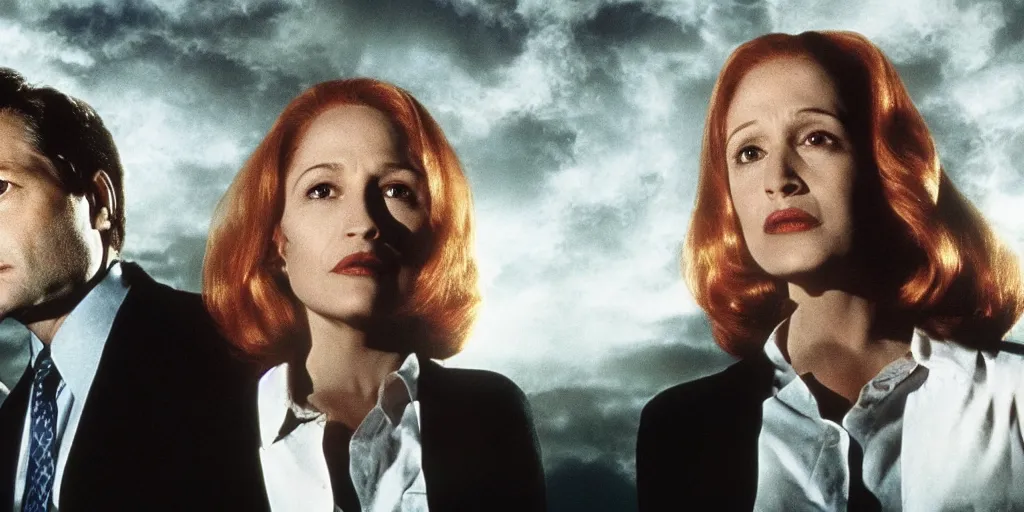 Prompt: The X-Files season 12, horror