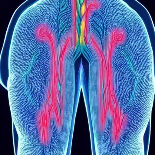 Image similar to ecg of atril fibrillation, highly detailed, full hd