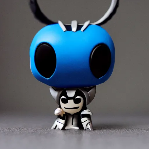 Image similar to hollow knight funko pop, product photography