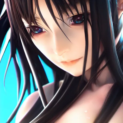akeno himejima render as a very beautiful 3d anime | Stable Diffusion |  OpenArt