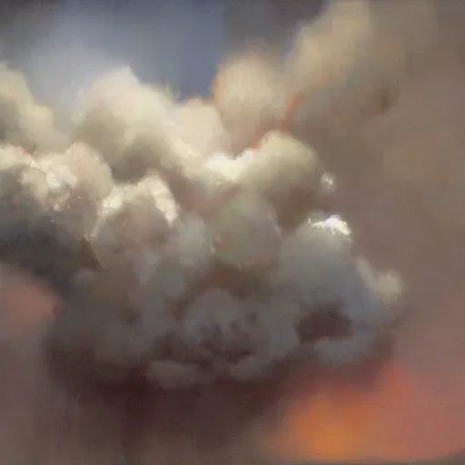 Image similar to smoke clouds, craig mullins