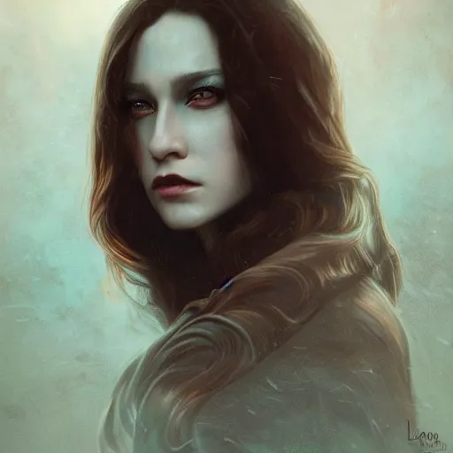 Prompt: majestic gracious regal aristocratic brunette female vampire portrait, atmospheric lighting, painted, menacing, intricate, volumetric lighting, beautiful, rich deep colours masterpiece, golden hour, sharp focus, ultra detailed, by leesha hannigan, ross tran, thierry doizon, kai carpenter, ignacio fernandez rios