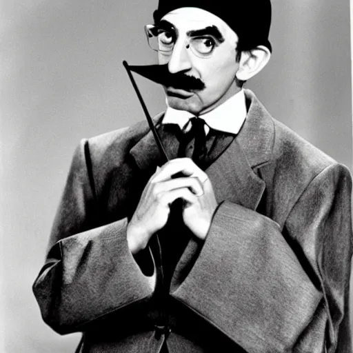 Prompt: Groucho Marx as Legolas