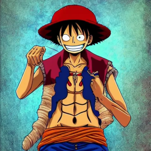Prompt: Luffy