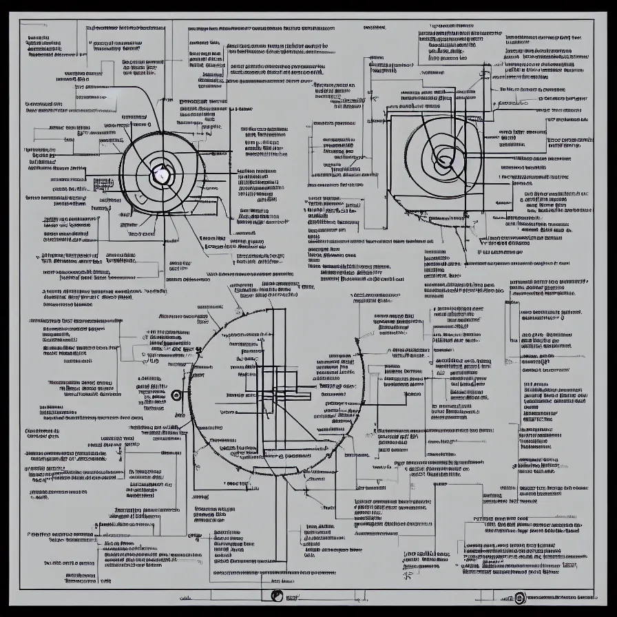 Image similar to “schema of the inner workings of an atom and electron”