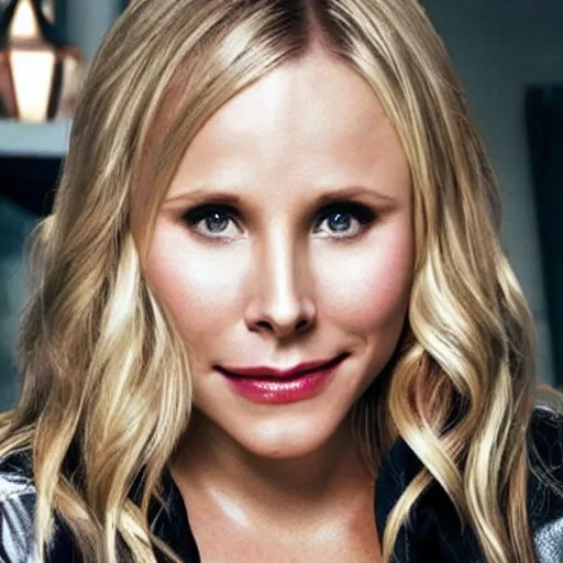 Prompt: kristen bell as liv from the show izomvie