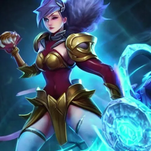 Image similar to a new league of legends character