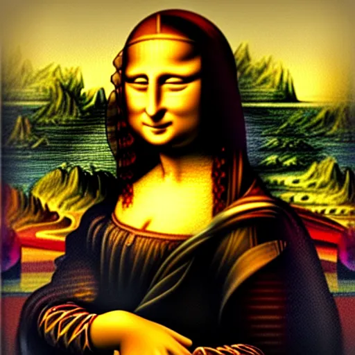 Image similar to the mona lisa