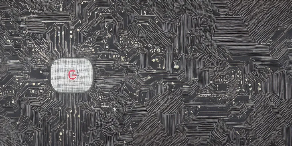 Prompt: Orwellian Google Brain Implant computer chip by Keith Thompson, hyper detailed, misty, terror glow, hyper realistic, digital painting, 8k, 35mm film grain, octane render